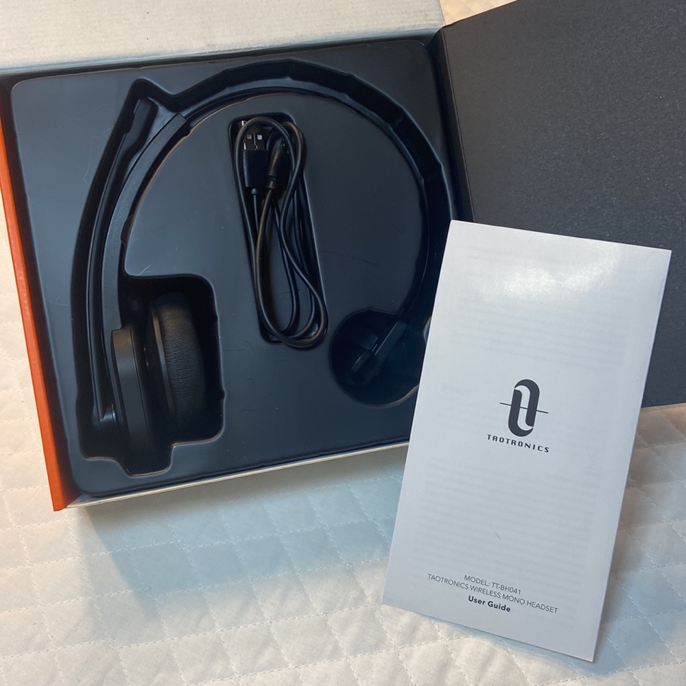 New Taotronics Wireless Mono Headset.